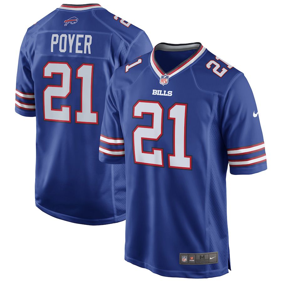Men Buffalo Bills #21 Jordan Poyer Nike Royal Game Player NFL Jersey